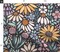 Cheerful Floral Wildflowers Botanical Garden Maximalist Cottagecore Farmhouse Colorful Bold Large Scale Eclectic Spring Summer Sunflower Forget Custom Printed Fabric by Spoonflower Various Fabrics by the Yard or Fat Quarter